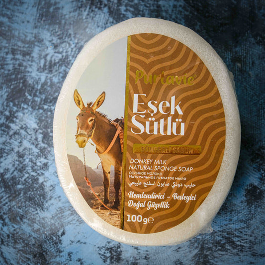 EŞEK SÜTLÜ SÜNGERLİ SABUN