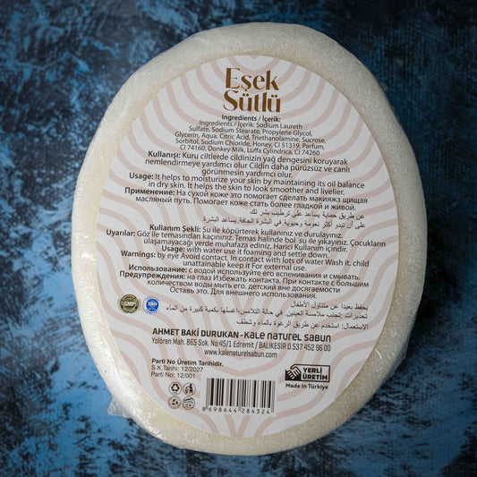EŞEK SÜTLÜ SÜNGERLİ SABUN
